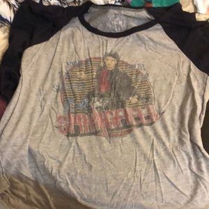 Trunk Ltd Rick Springfield baseball tee